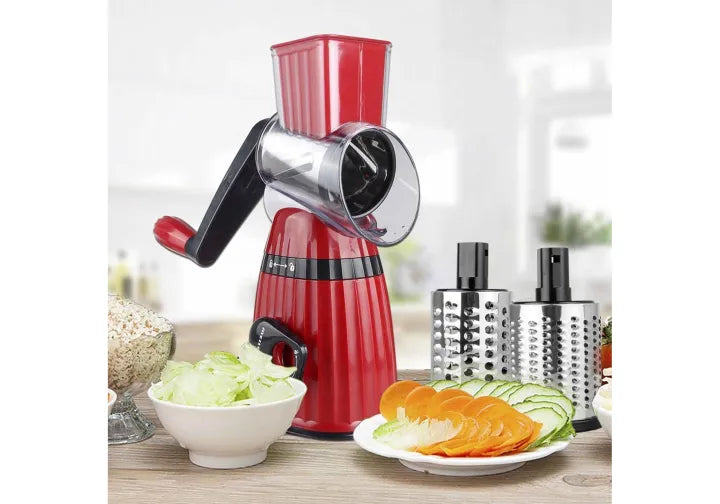 Manual Slice Cutter 🥒🥕 – Fast, Uniform Cutting for Fruits & Vegetables