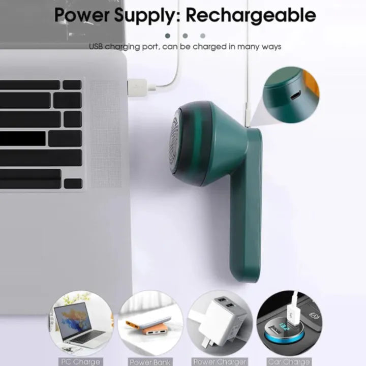 Electric Lint Remover ๐งฅโก โ Smooth & Clean Clothes Instantly