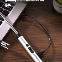 Electric Kitchen Lighter ⚡🕯️ – Safe, Rechargeable & Windproof