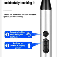 Electric Kitchen Lighter ⚡🕯️ – Safe, Rechargeable & Windproof