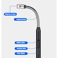 Electric Kitchen Lighter ⚡🕯️ – Safe, Rechargeable & Windproof