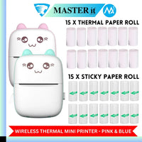 Mini Portable Printer 📝⚡ – Compact, Wireless & On-the-Go Printing