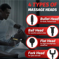 Massage Gun ⚡💪 – Deep Tissue Percussion Massager for Muscle Relief