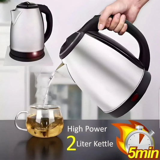 Electric Kettle – Fast Heating, Safe & Durable for Everyday Use