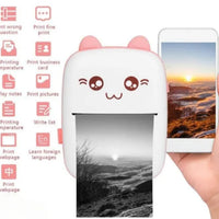 Mini Portable Printer 📝⚡ – Compact, Wireless & On-the-Go Printing