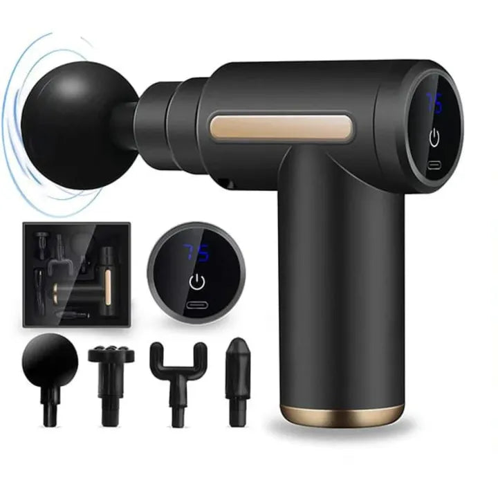 Massage Gun ⚡💪 – Deep Tissue Percussion Massager for Muscle Relief