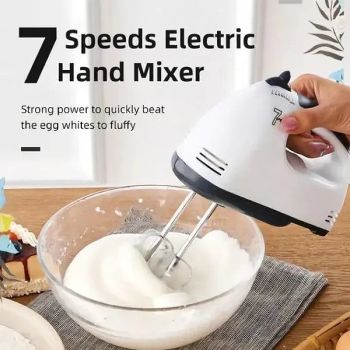 Powerful Hand Mixer 🍰Fast & Effortless Mixing