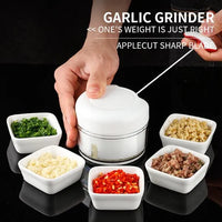 Manual Garlic Chopper 🥗🔪 – Quick, Easy & Mess-Free Garlic & Veggie Chopping