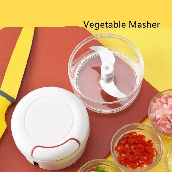Manual Garlic Chopper 🥗🔪 – Quick, Easy & Mess-Free Garlic & Veggie Chopping