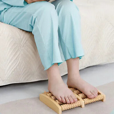 Wooden Foot Massager 🌿💆‍♂️ – Deep Relaxation & Stress Relief for Feet