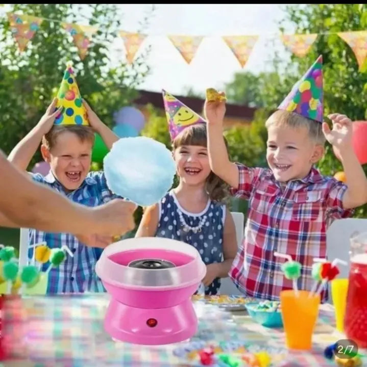 Electric Cotton Candy Maker 🍬🎉 – Fun & Fluffy Candy at Home in Minutes